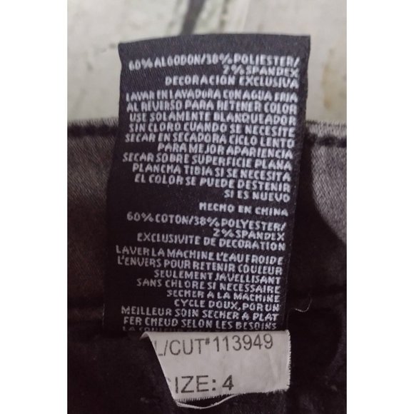 Kut From the Kloth Mid Rise Jeans Sz 4 Zip Ankles Gray Stretch Faded Skinny - Picture 11 of 11